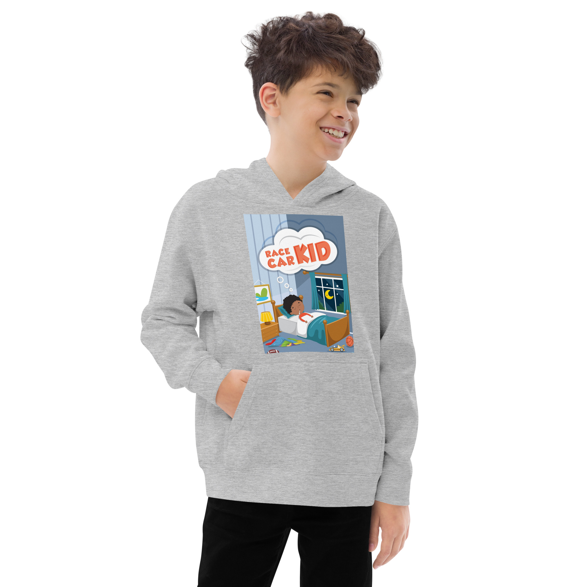 Kids fleece hoodie - Image 13