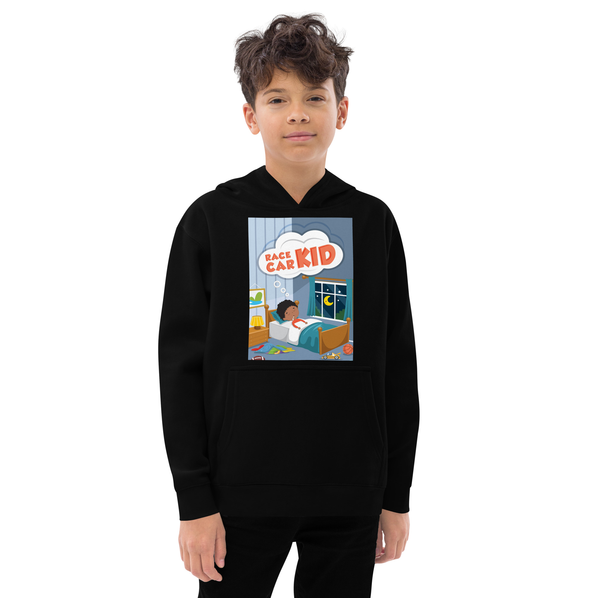 Kids fleece hoodie - Image 2