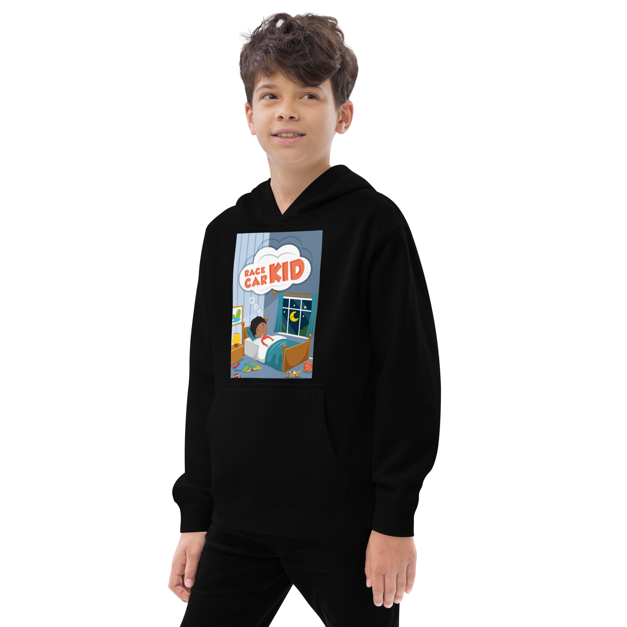 Kids fleece hoodie - Image 4