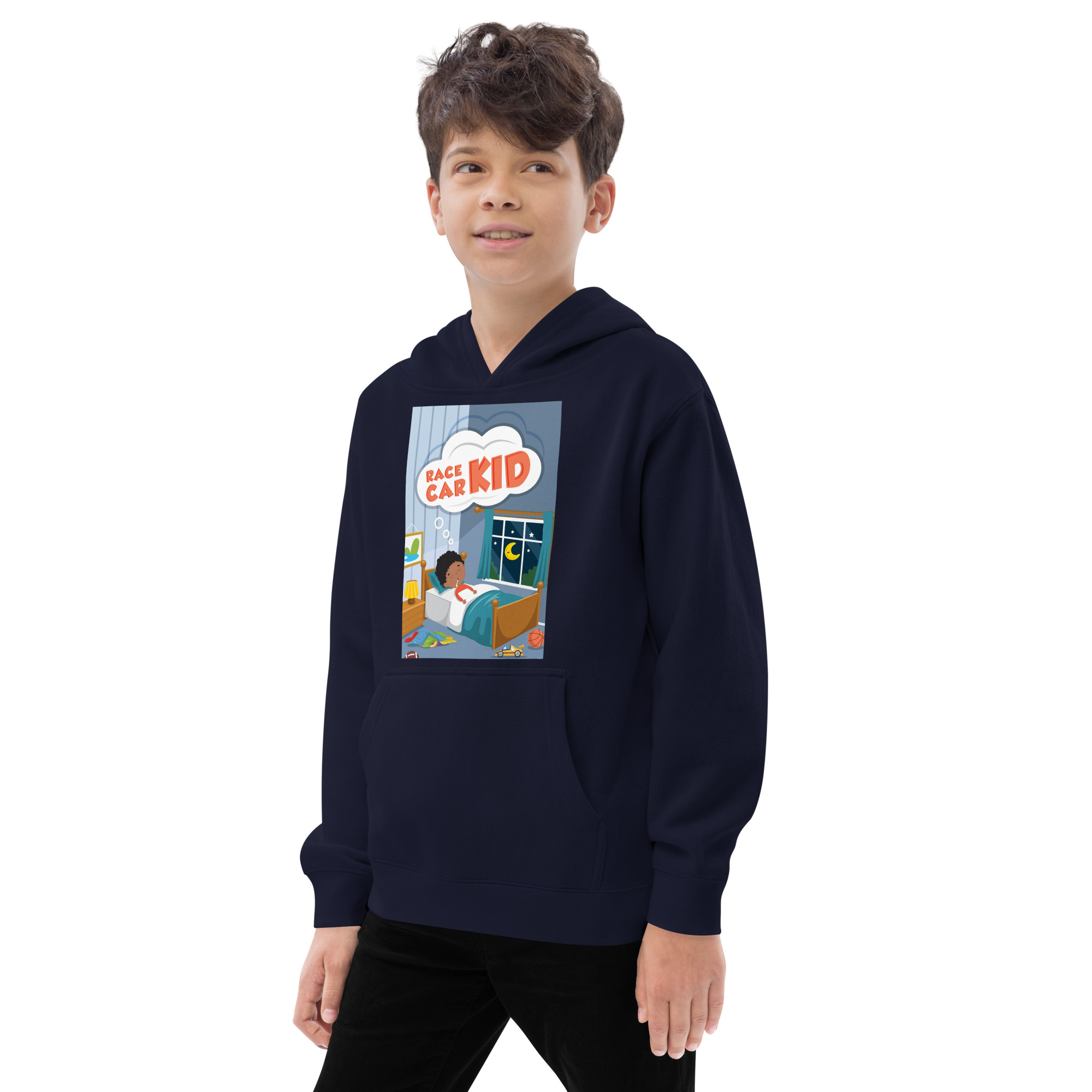 Kids fleece hoodie - Image 9