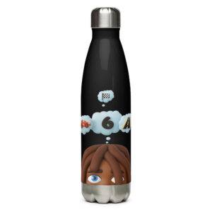 Stainless steel water bottle