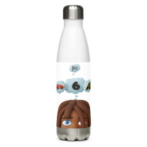 Stainless steel water bottle